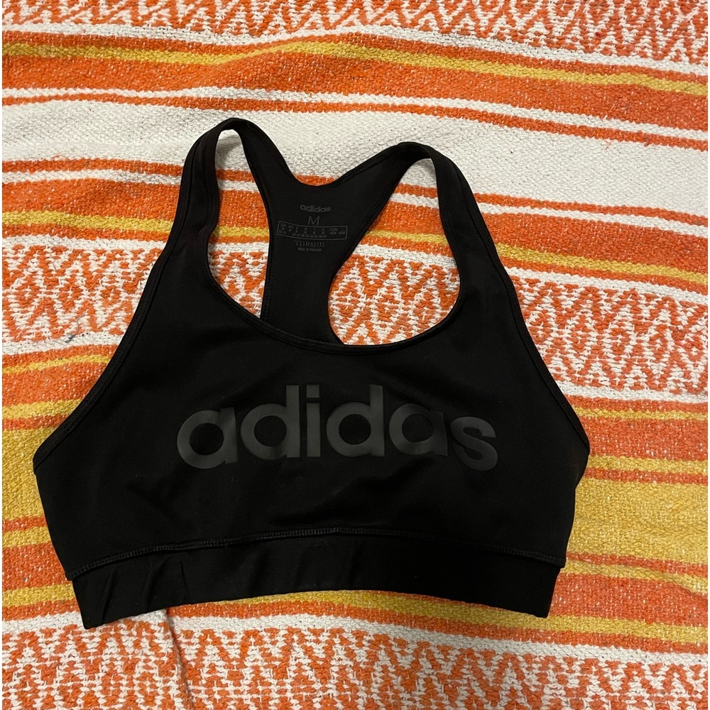 black adidas sports bra (no padding)